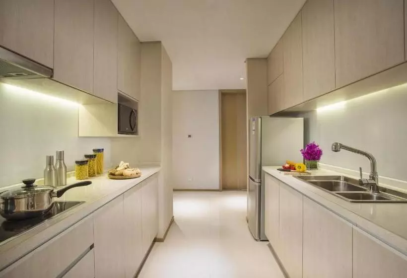 ２ベッドルームのエクゼクティブアパートメント, Citadines Intime City Hangzhou