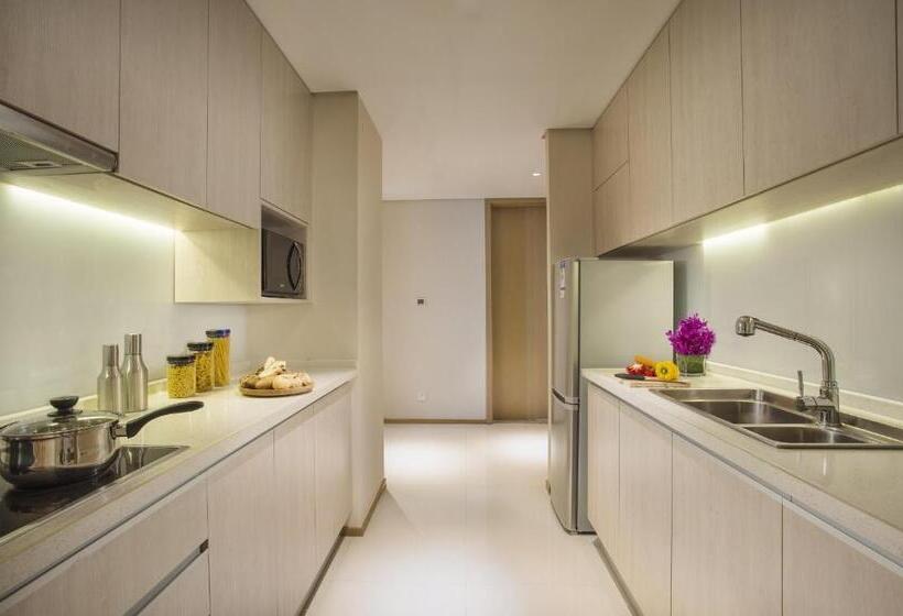 침실 1개 이그제큐티브 아파트, Citadines Intime City Hangzhou