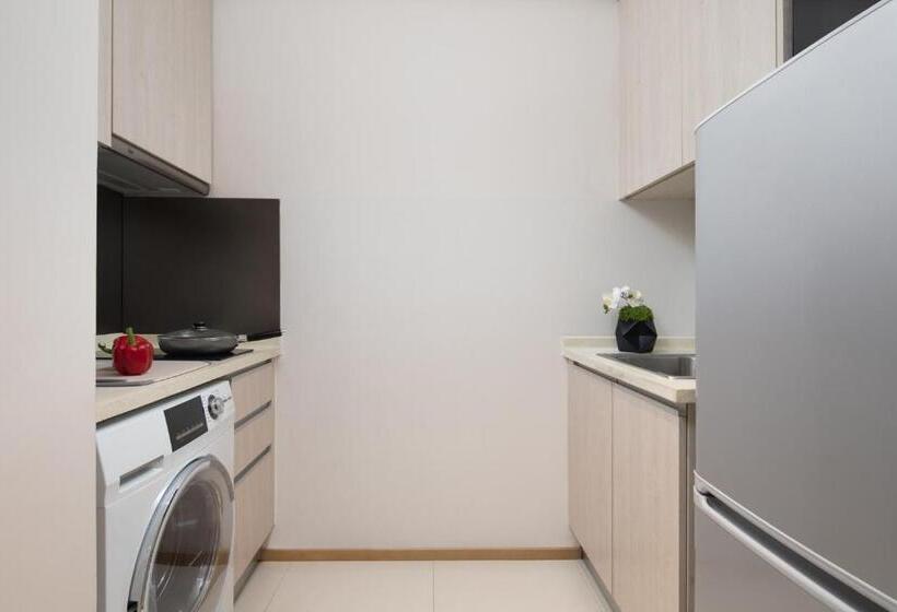 침실 1개 이그제큐티브 아파트, Citadines Intime City Hangzhou