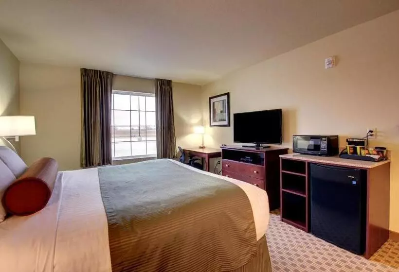 キングサイズベッドのスタンダードルーム, Cobblestone Inn & Suites   Avoca