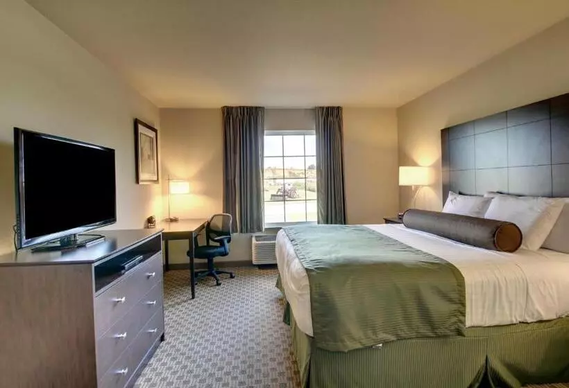 キングサイズベッドのスタンダードルーム, Cobblestone Inn & Suites   Avoca