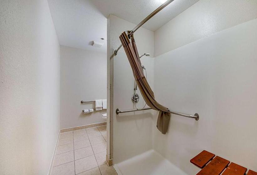 חדר סטנדרט מותאם לאדם עם מוגבלויות, Motel 6mcallen, Tx  East