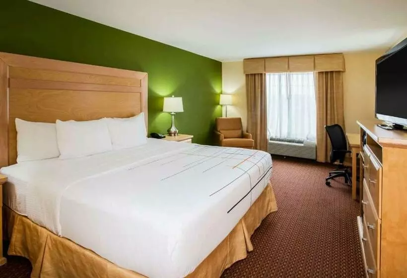 身障者適用キングサイズベッドルーム, La Quinta By Wyndham Rochester Mayo Clinic Area South