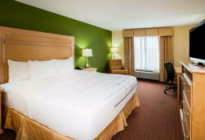 身障者適用キングサイズベッドルーム, La Quinta By Wyndham Rochester Mayo Clinic Area South