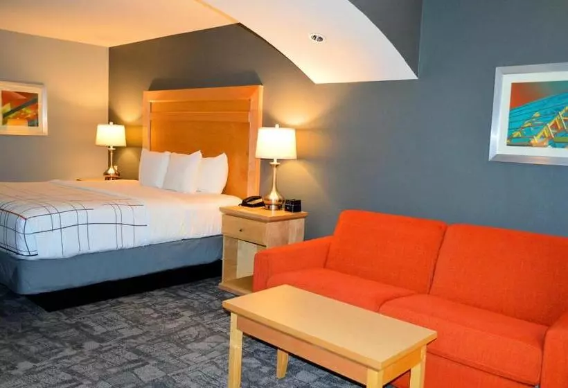 キングサイズベッドのスイートルーム, La Quinta By Wyndham Rochester Mayo Clinic Area South