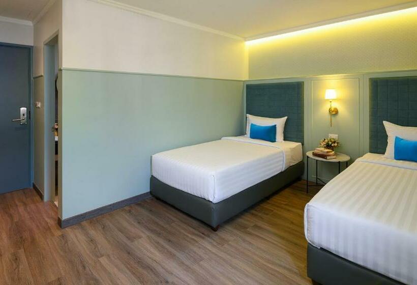 Quarto Deluxe, The Mulberry Bangkok Khaosan Road