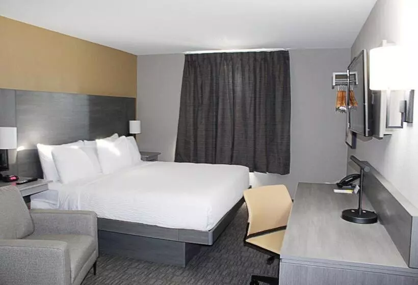キングサイズベッドのスタンダードルーム, Days Inn By Wyndham Stony Plain