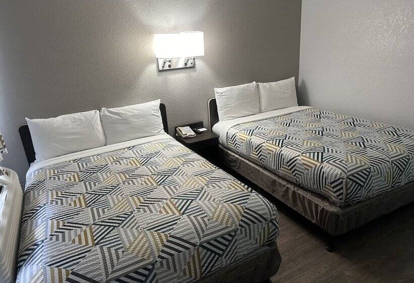 스탠다드 룸 더블 침대 2개, Motel 6 Grants, Nm