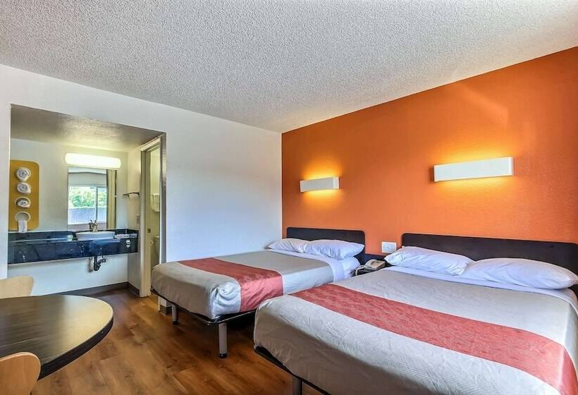 스탠다드 룸 더블 침대 2개, Motel 6pleasanton, Ca