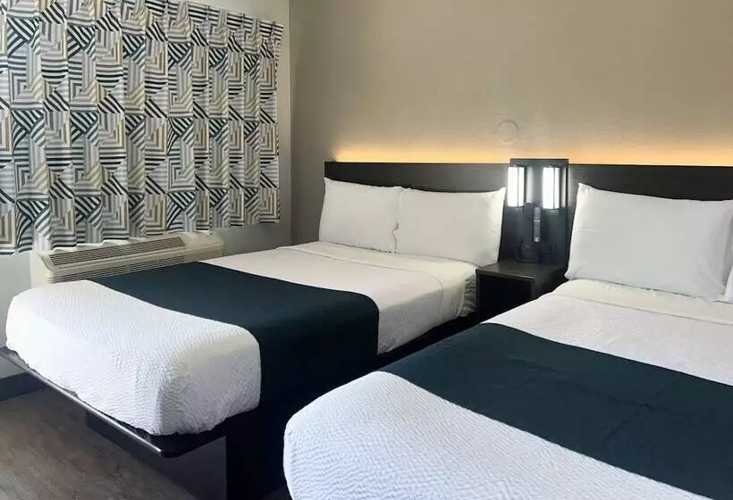 2ダブルベッドのスタンダードルーム, Motel 6tulare, Ca