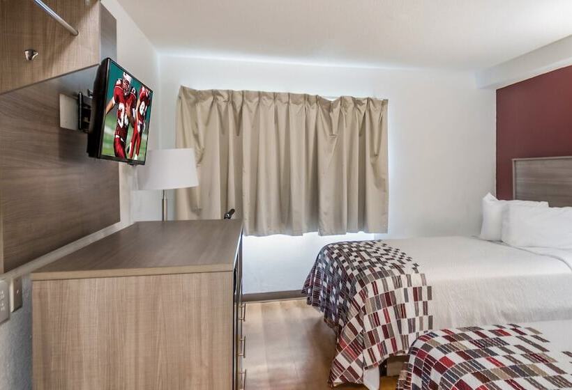 Номер Стандарт 2 Двуспальные Кровати, Red Roof Inn Rochester – Airport