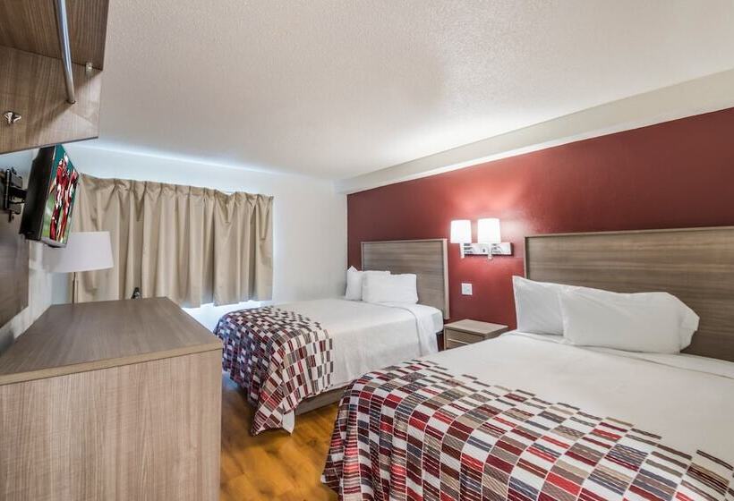 Номер Стандарт 2 Двуспальные Кровати, Red Roof Inn Rochester – Airport
