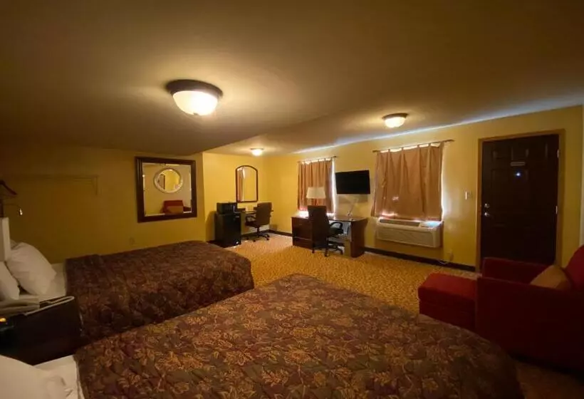 ２ダブルベッドのスタンダードルーム, Regal Inn Coffeyville