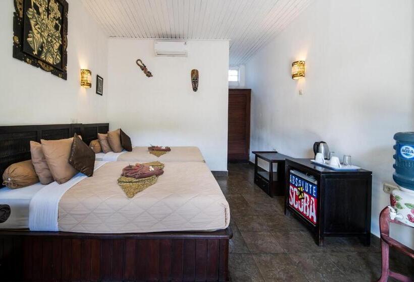Superior Room with Terrace, Absolute Scuba Bali Dive Resort