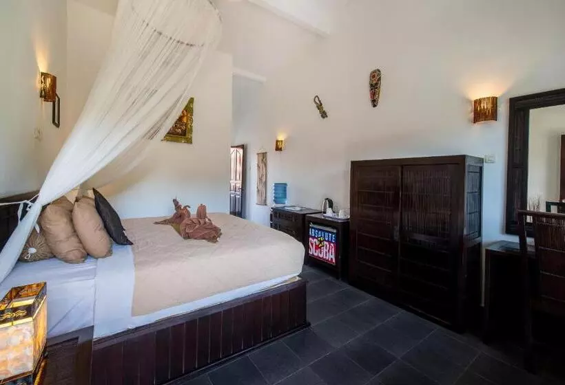 اتاق لوکس با چشم‌انداز دریا, Absolute Scuba Bali Dive Resort