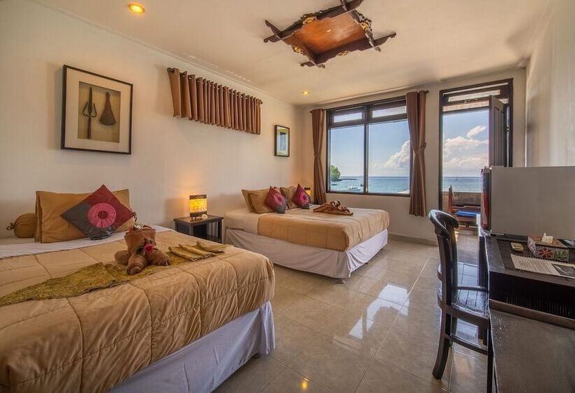 디럭스 트리플 룸, Absolute Scuba Bali Dive Resort