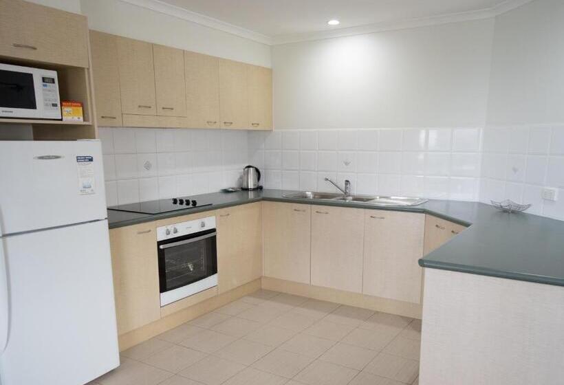 شقة غرفتين نوم مزودة بشُرفة, Beachside Holiday Apartments