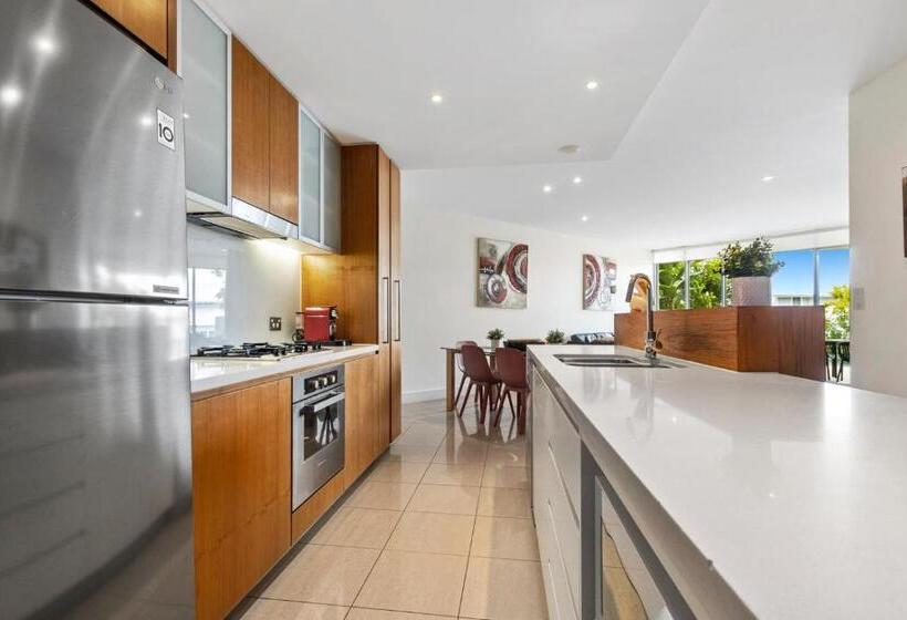 １階の１ベッドルームアパートメント, Cotton Beach Resort  Tweed Coast Holidays ®