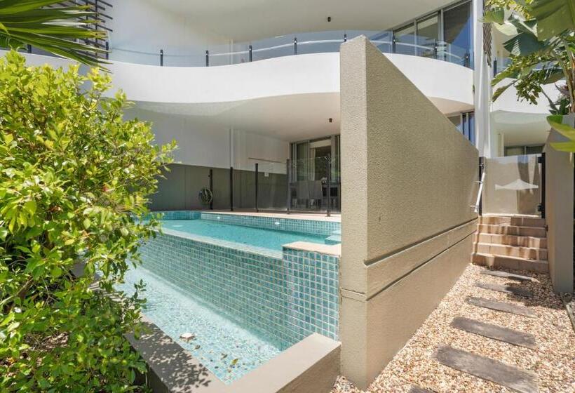 庭の見える１ベッドルームアパートメント, Cotton Beach Resort  Tweed Coast Holidays ®