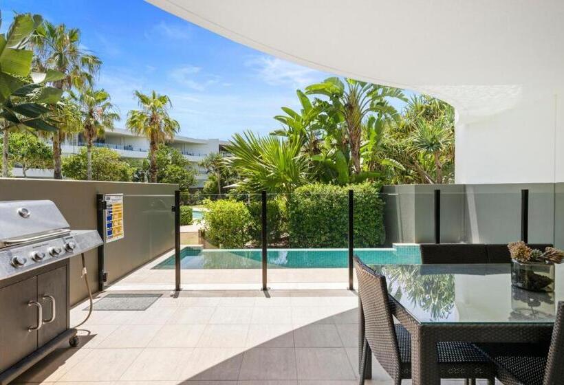 庭の見える１ベッドルームアパートメント, Cotton Beach Resort  Tweed Coast Holidays ®