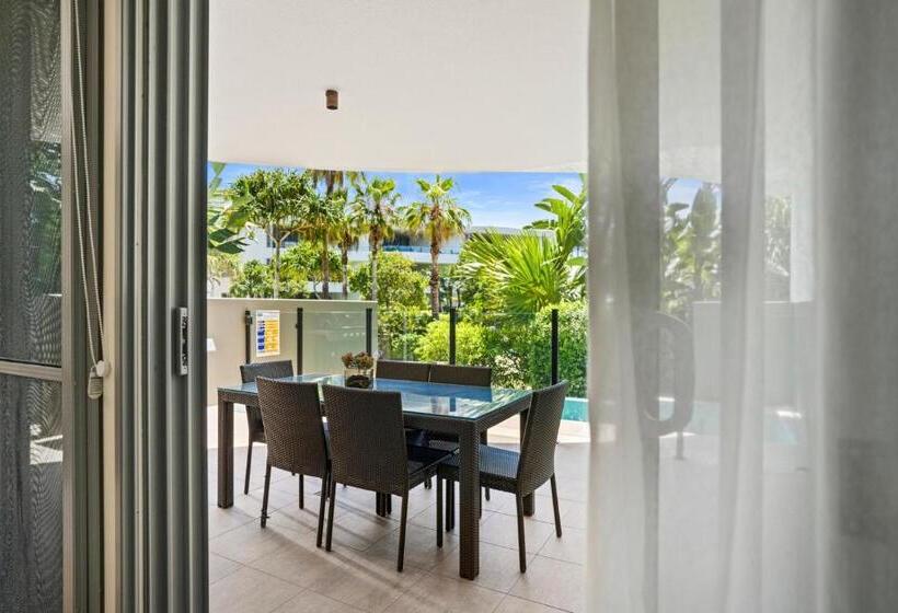 庭の見える１ベッドルームアパートメント, Cotton Beach Resort  Tweed Coast Holidays ®