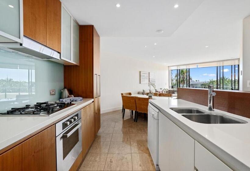 ２ベッドルームのエクゼクティブアパートメント, Cotton Beach Resort  Tweed Coast Holidays ®