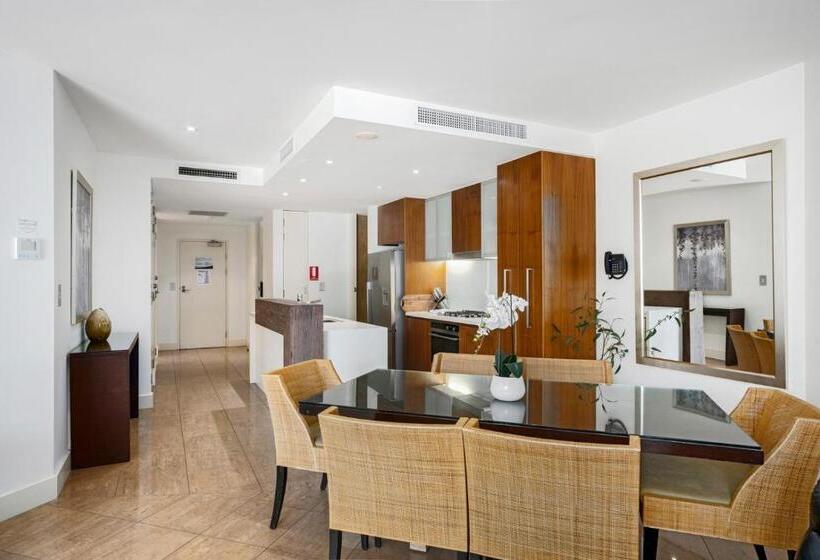 庭の見える１ベッドルームアパートメント, Cotton Beach Resort  Tweed Coast Holidays ®