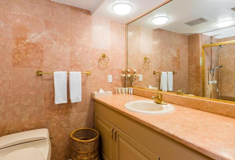 2 Sovrums Deluxe Lägenhet, Alupang Beach Tower