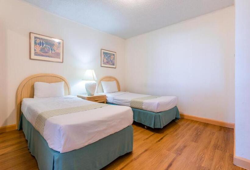 2 Sovrums Deluxe Lägenhet, Alupang Beach Tower