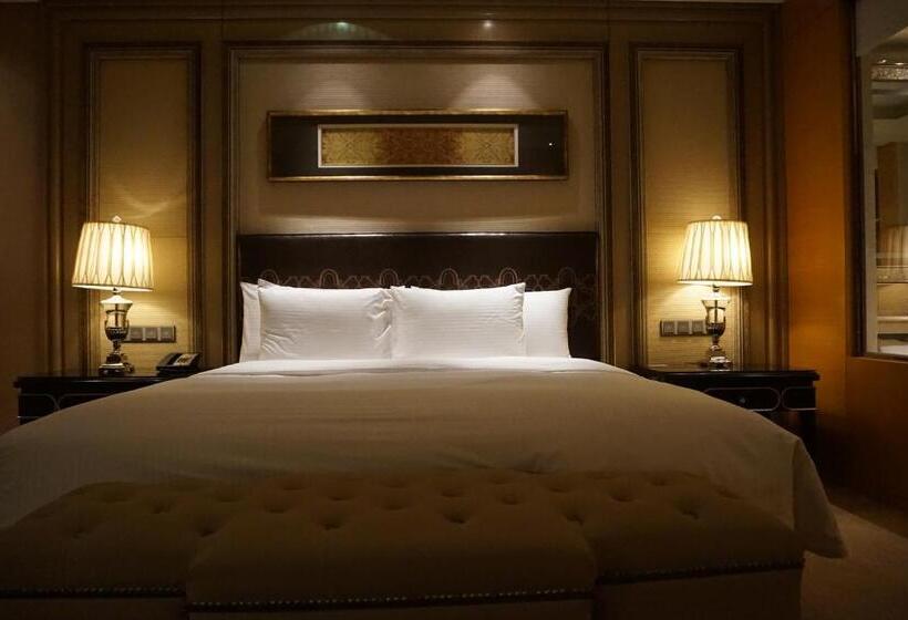 스탠다드 룸 킹사이즈 침대, Wanda Realm Harbin