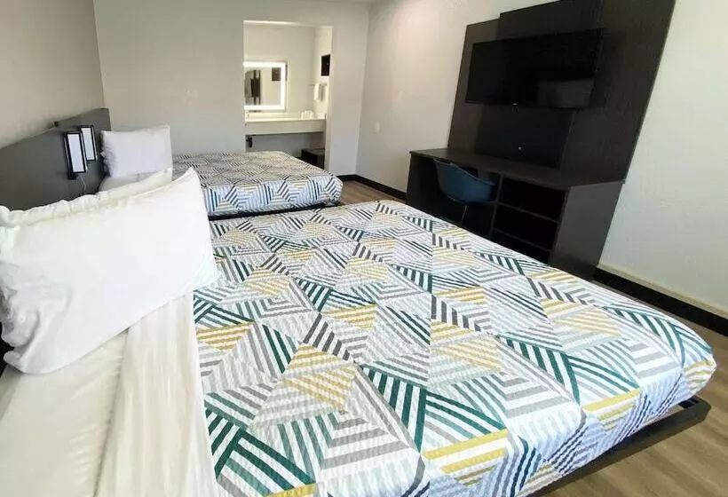 デラックスルーム, Motel 6 costa Mesa, Ca