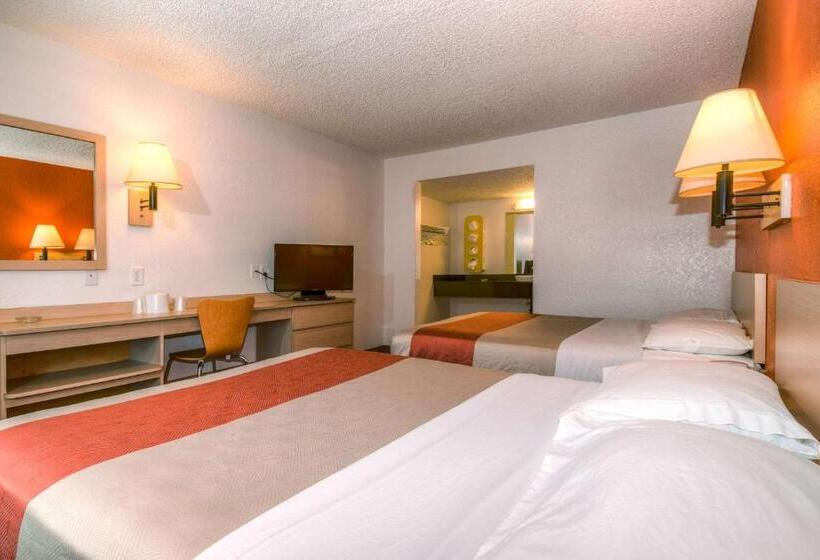 غرفة قياسية لذوى الاحتياجات الخاصة, Motel 6 costa Mesa, Ca