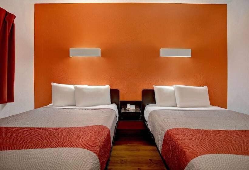 2ダブルベッドのスタンダードルーム, Motel 6 gilroy, Ca