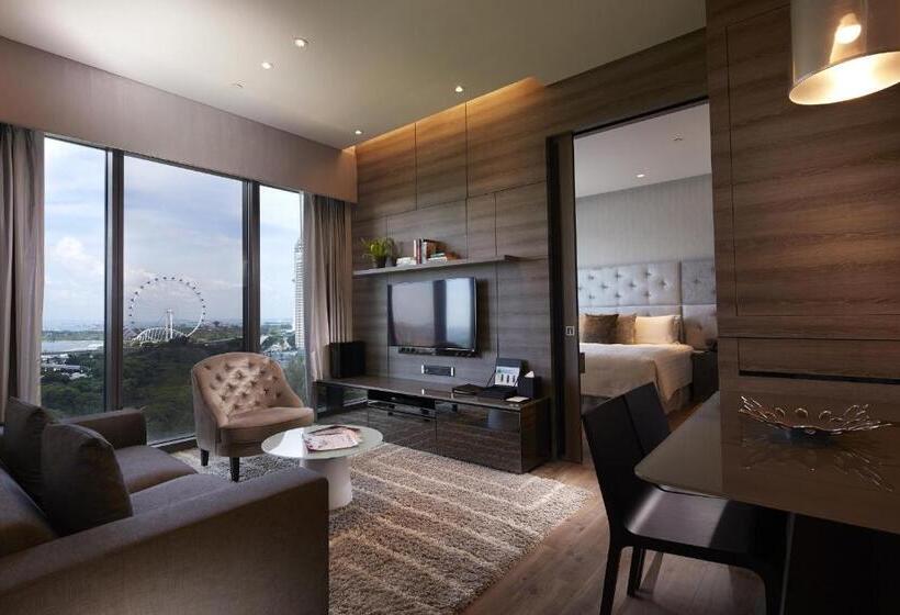 1 Bedroom Premium Apartment City View, Pan Pacific Serviced Suites Beach Road, Singapore