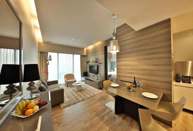 اتاق استاندارد تودرتو, Pan Pacific Serviced Suites Beach Road, Singapore