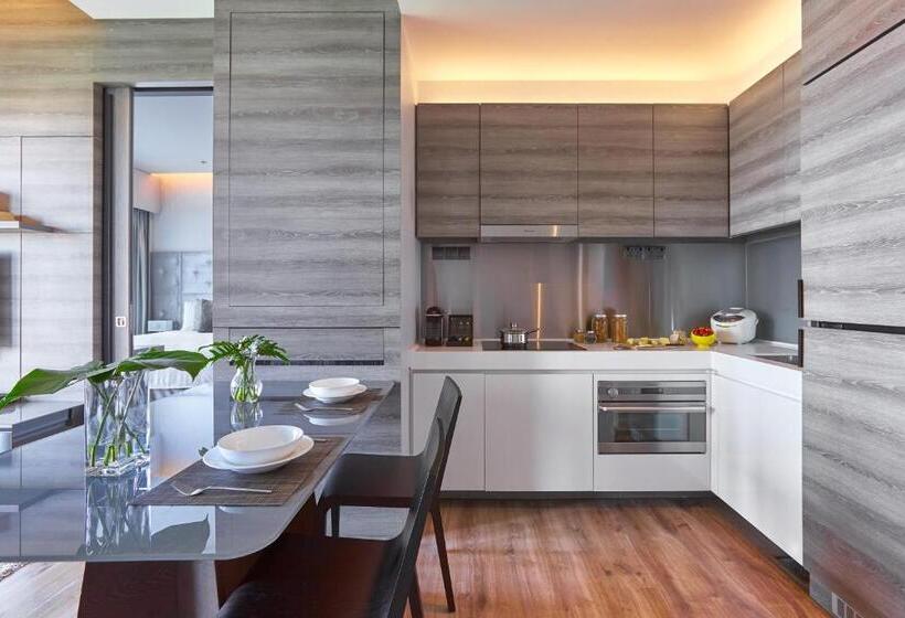 سوئیت پریمیوم 2 خوابه, Pan Pacific Serviced Suites Beach Road, Singapore