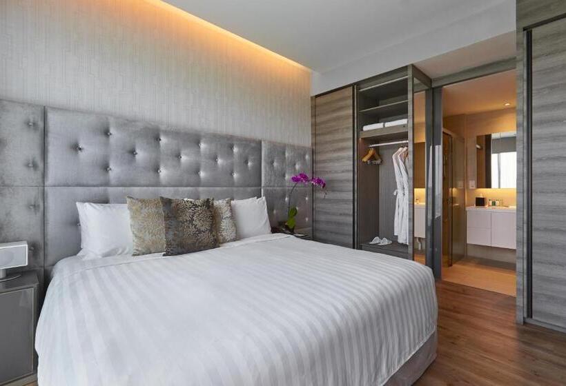 سوئیت پریمیوم 2 خوابه, Pan Pacific Serviced Suites Beach Road, Singapore