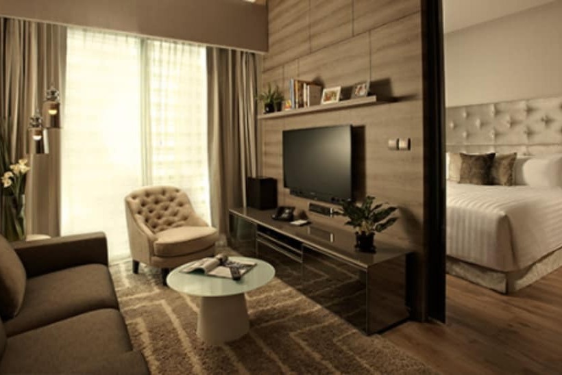 آپارتمان لوکس 1 خوابه, Pan Pacific Serviced Suites Beach Road, Singapore
