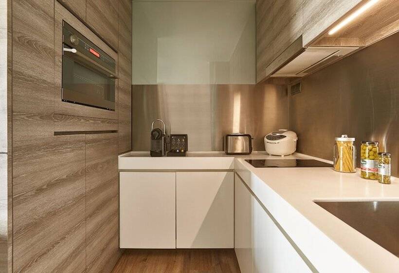 آپارتمان اجرایی 1 خوابه, Pan Pacific Serviced Suites Beach Road, Singapore