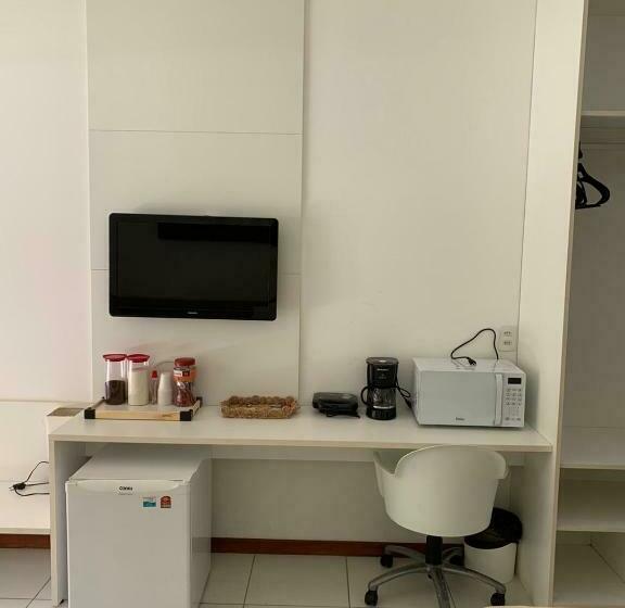 Апартаменты 1 Спальня с Балконом, Suíte Com Varanda No Iloa   Sem Enxoval