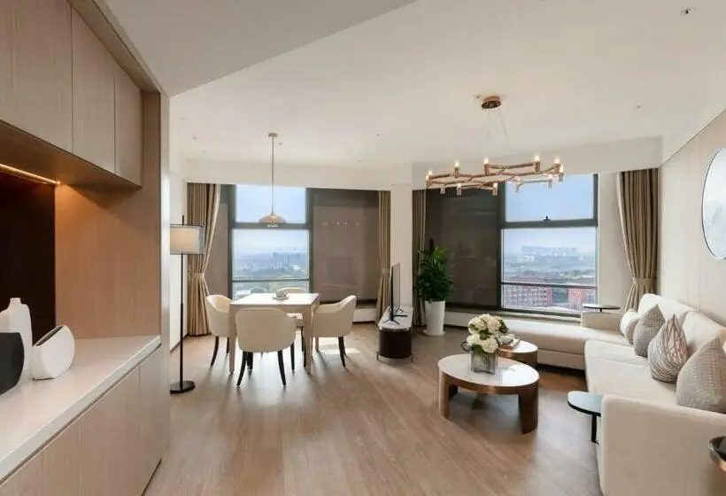 Sviitti Kaupungin Näkemystä, Kew Green Hotel Hongqiao Shanghai