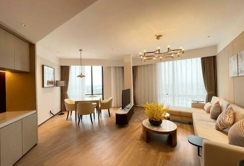 Sviitti Kaupungin Näkemystä, Kew Green Hotel Hongqiao Shanghai
