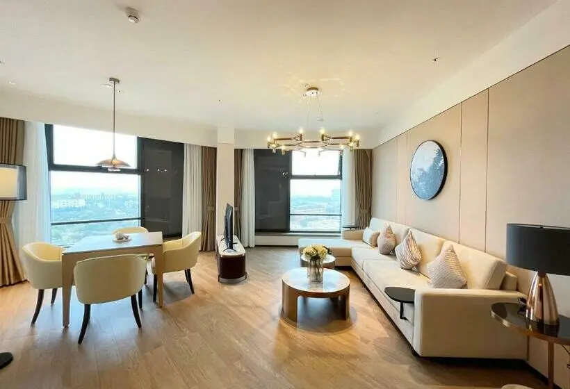 Sviitti Kaupungin Näkemystä, Kew Green Hotel Hongqiao Shanghai
