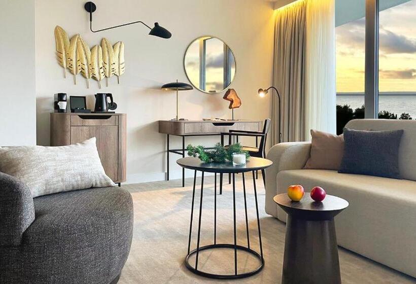 带海景的复工套房, Wave Międzyzdroje Resort & Spa