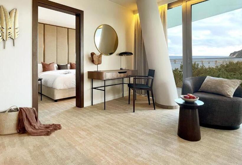 家庭间侧面带海景, Wave Międzyzdroje Resort & Spa