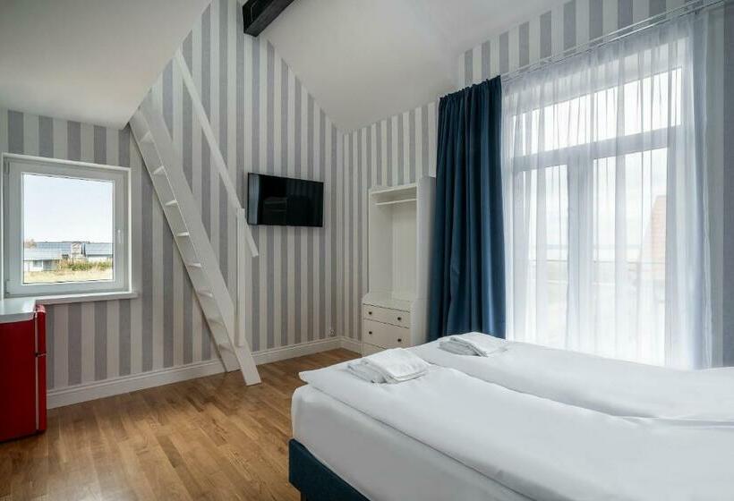 디럭스 패밀리 룸, W Starym Porcie   Pokój Z Widokiem Na Zalew Wiślany Balkonem I Antresolą