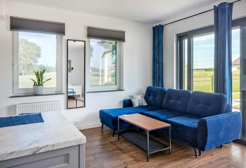 استودیو استاندارد با تراس, Apartamenty Zielona Lipka