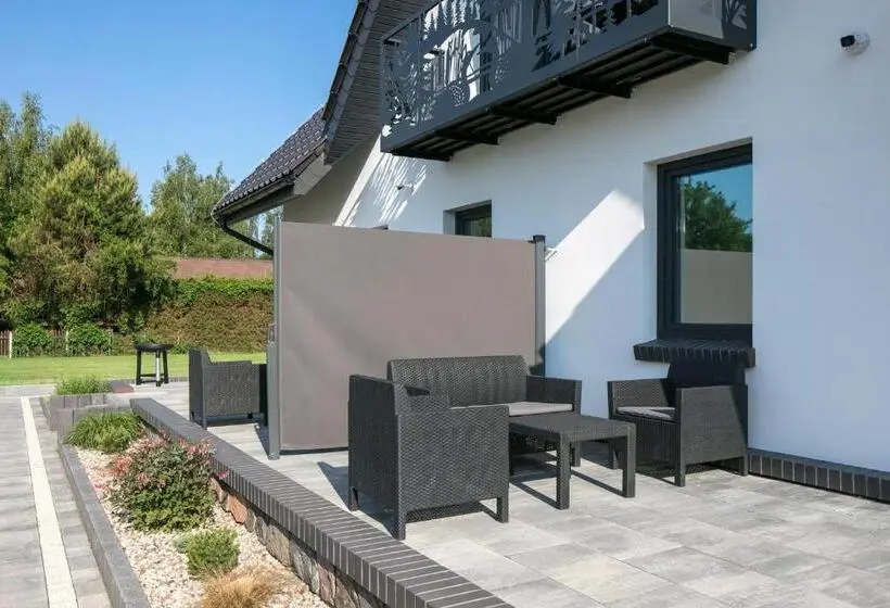 テラス付きスタンダードワンルーム, Apartamenty Zielona Lipka
