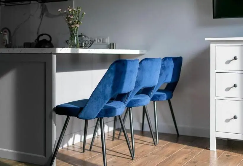 テラス付きスタンダードワンルーム, Apartamenty Zielona Lipka