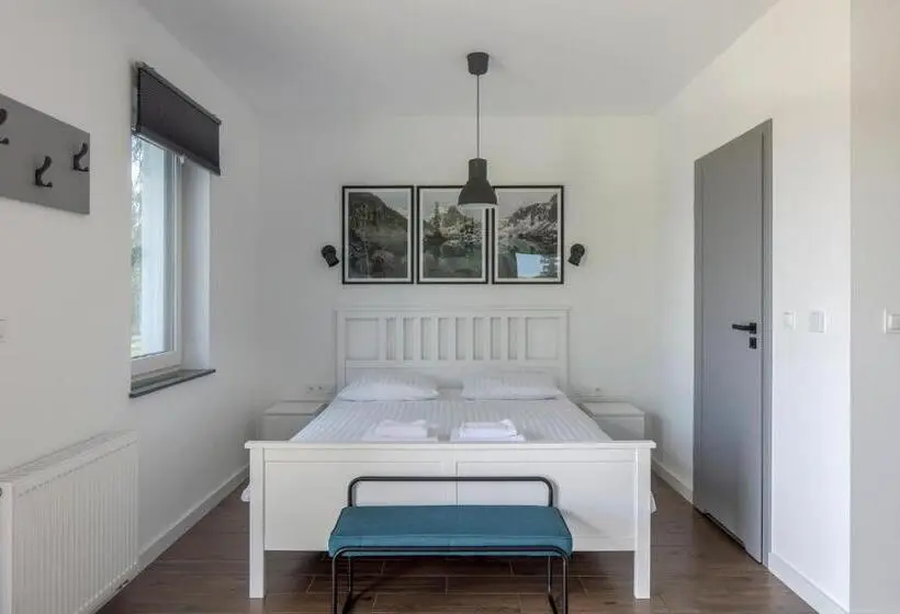 テラス付きスタンダードワンルーム, Apartamenty Zielona Lipka